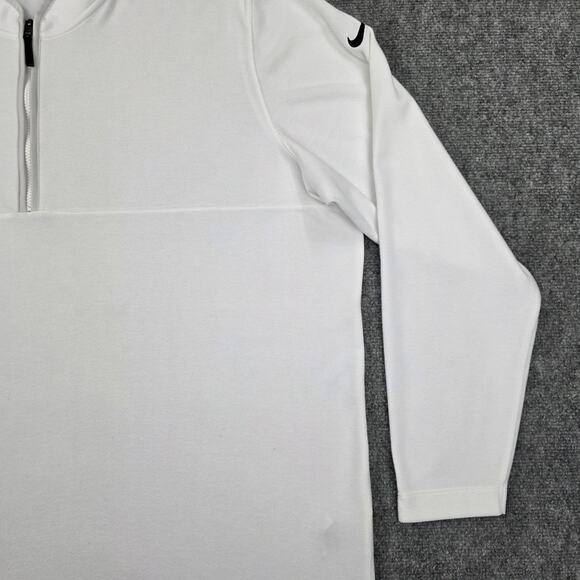 Nike White Quarter-Zip Sweatshirt - Picture 9 of 16